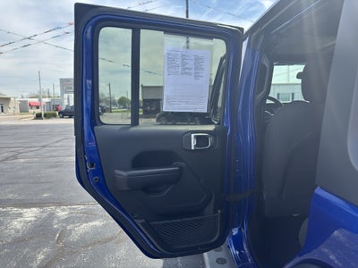 2020 Jeep Wrangler Sport S